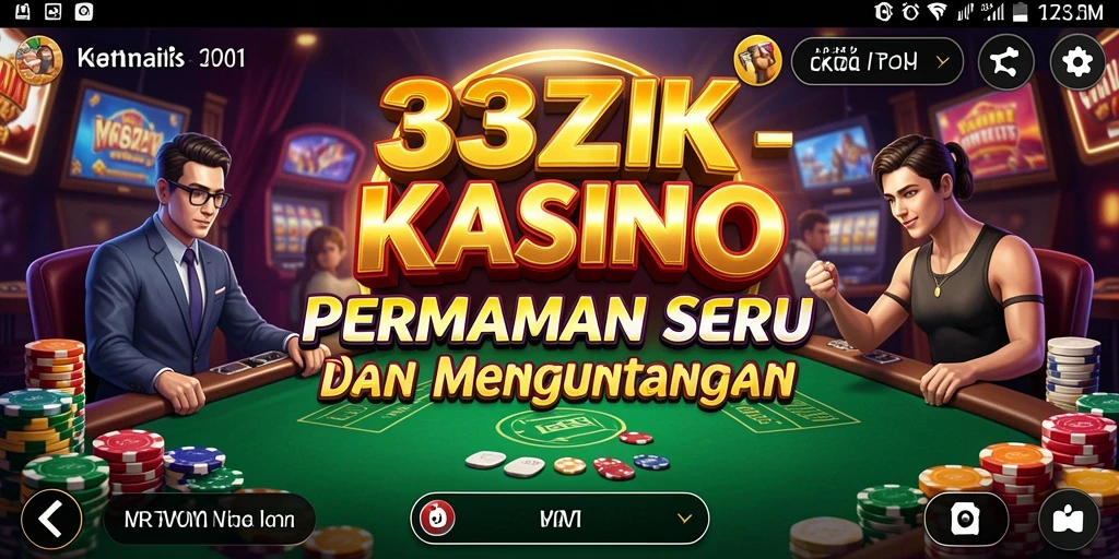 Tampilan gameplay seru dan interaktif di 33ZK.