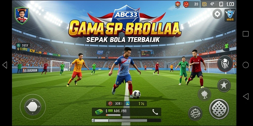 Tampilan layar gameplay <strong>ABC33</strong> saat pertandingan seru berlangsung.