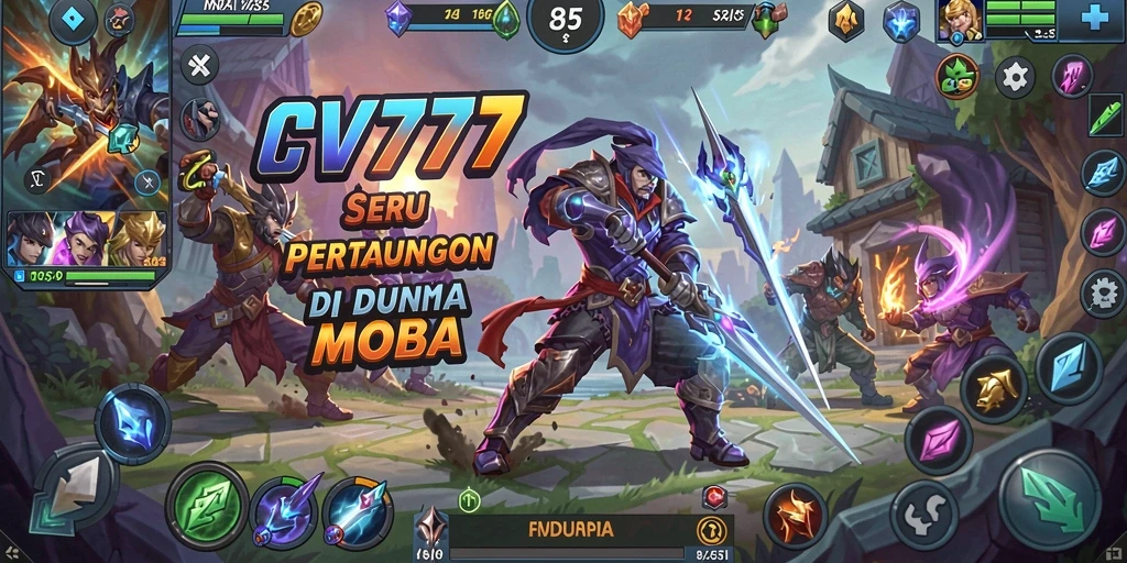 Tampilan gameplay seru dan intens dari CV777 yang mengasyikkan.