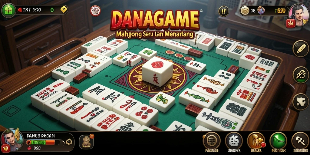 Tampilan gameplay dari DANAGAME yang menarik dan penuh tantangan.