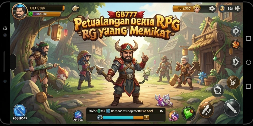 Gameplay seru GB777 dengan grafis RPG yang memukau.