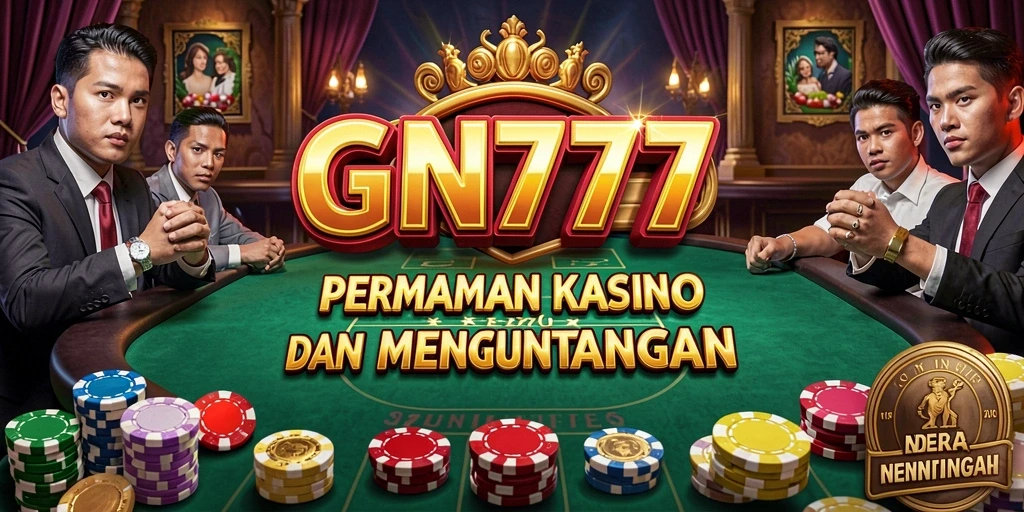 Tampilan bermain game Kasino menarik di GN777.