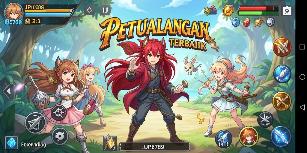 Tampilan gameplay yang penuh aksi dalam JP6789.