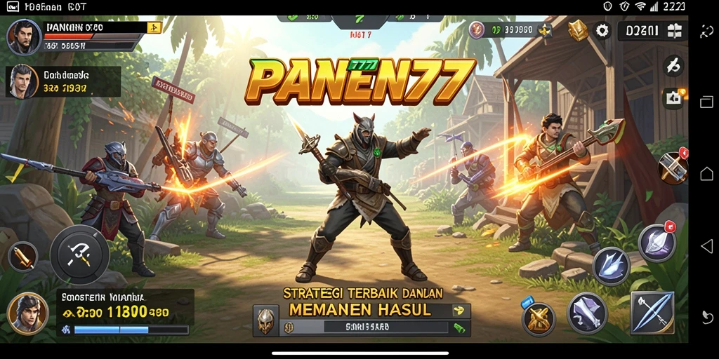 Tampilan gameplay <strong>PANEN77</strong> yang seru dan menantang dalam strategi panen.