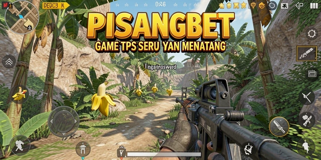 Tampilan dalam game PISANGBET dengan aksi TPS yang mendebarkan.