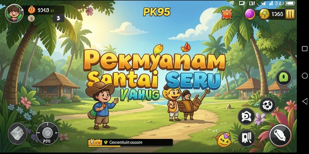 Screenshot PK95 menampilkan gameplay seru dan grafis yang menarik.