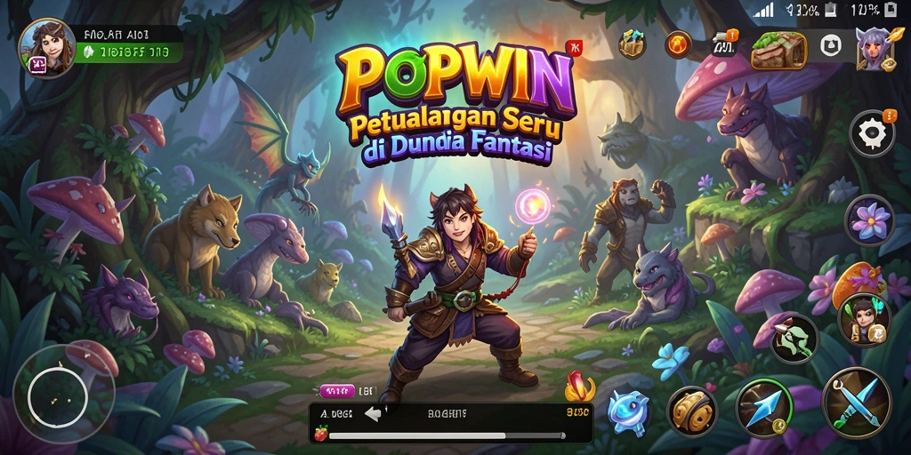 Gameplay seru dan petualangan epik di POPWIN.