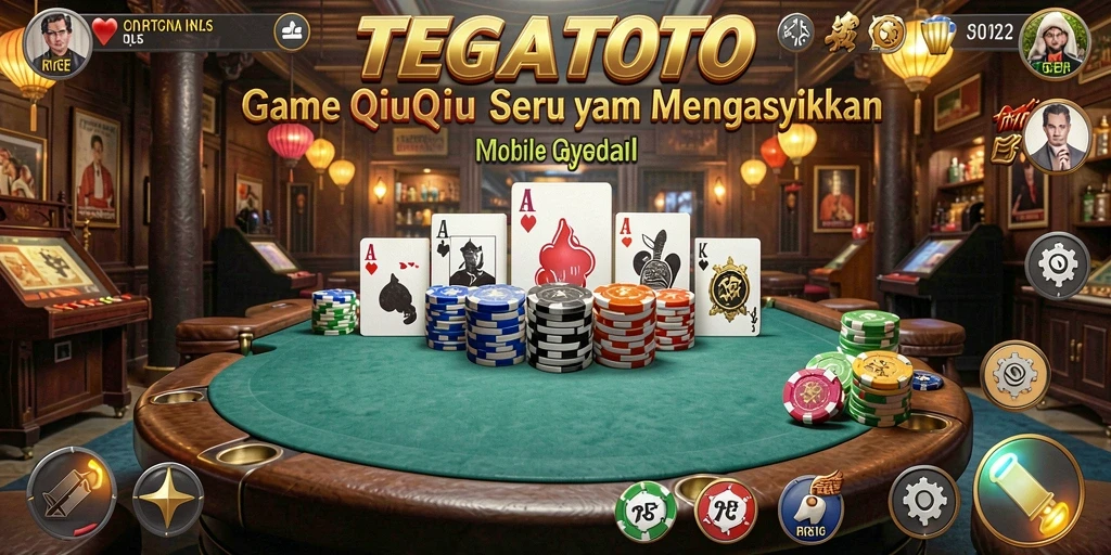 Screenshot gameplay TEGALTOTO yang menampilkan serunya QiuQiu.