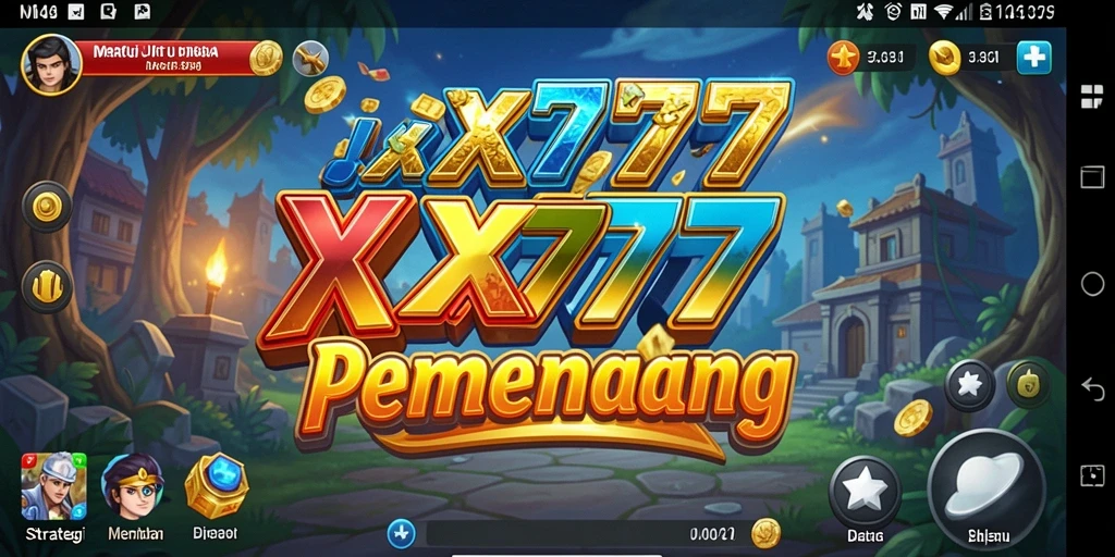 Tampilan gameplay menakjubkan dari XXX777 yang menantang strategi pemain.