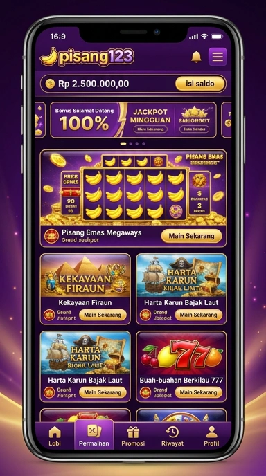 Pengguna sedang menjelajahi kategori aplikasi di pisang123.